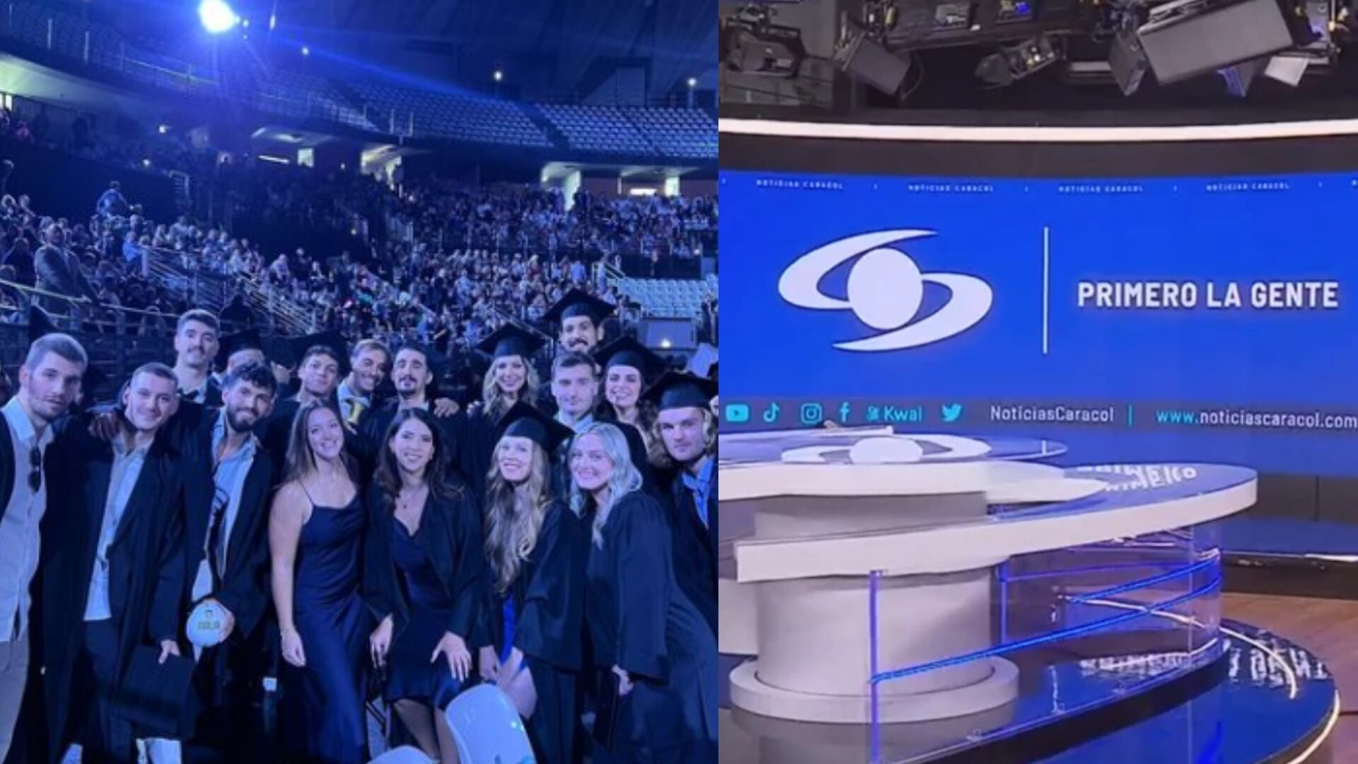 Ana María Navarrete, experiodista de Noticias Caracol se graduó de universidad de Europa