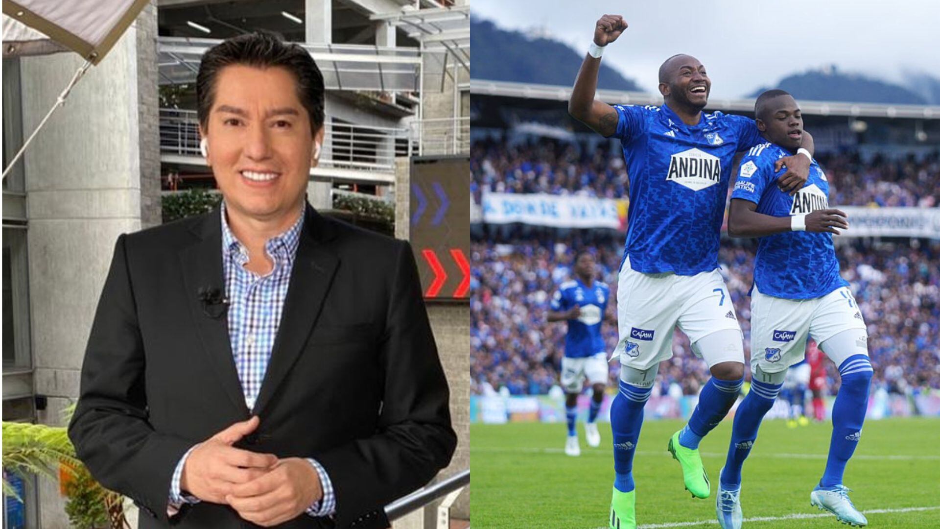 A Tito Puccetti le llovieron críticas por su opinión sobre Millonarios.