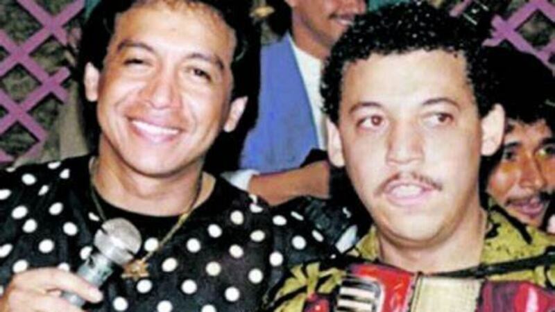 Diomedes Díaz y Juancho Rois.