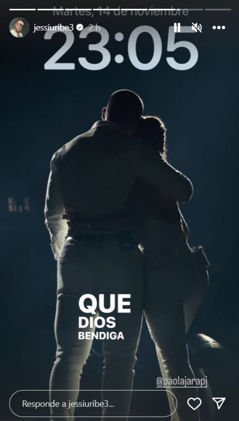 Jessi Uribe generó polémica en redes al revelar cual es el fondo de pantalla de su celular