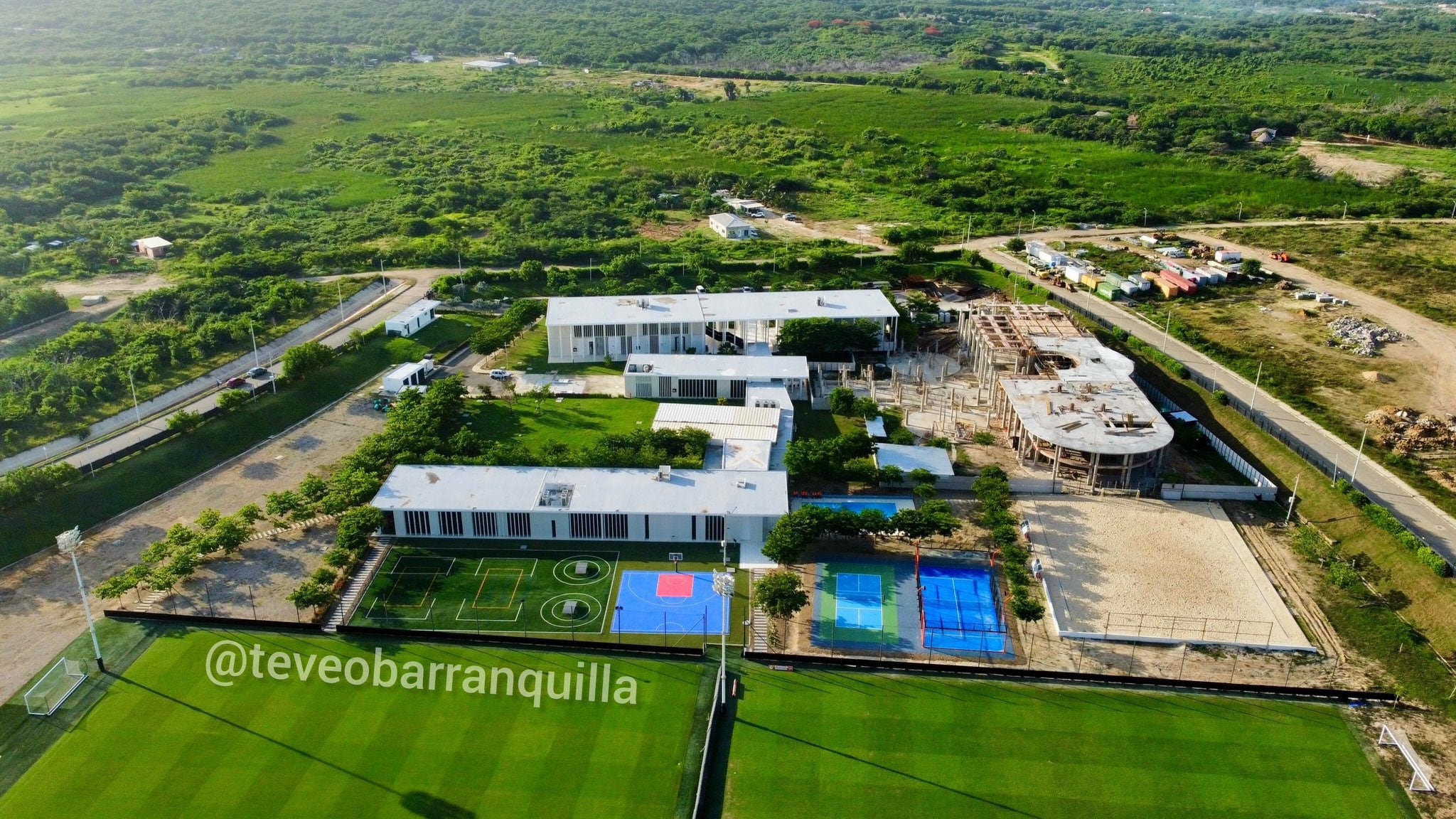 Foto la FCF construye hotel exclusivo para la Selección Colombia en Barranquilla.