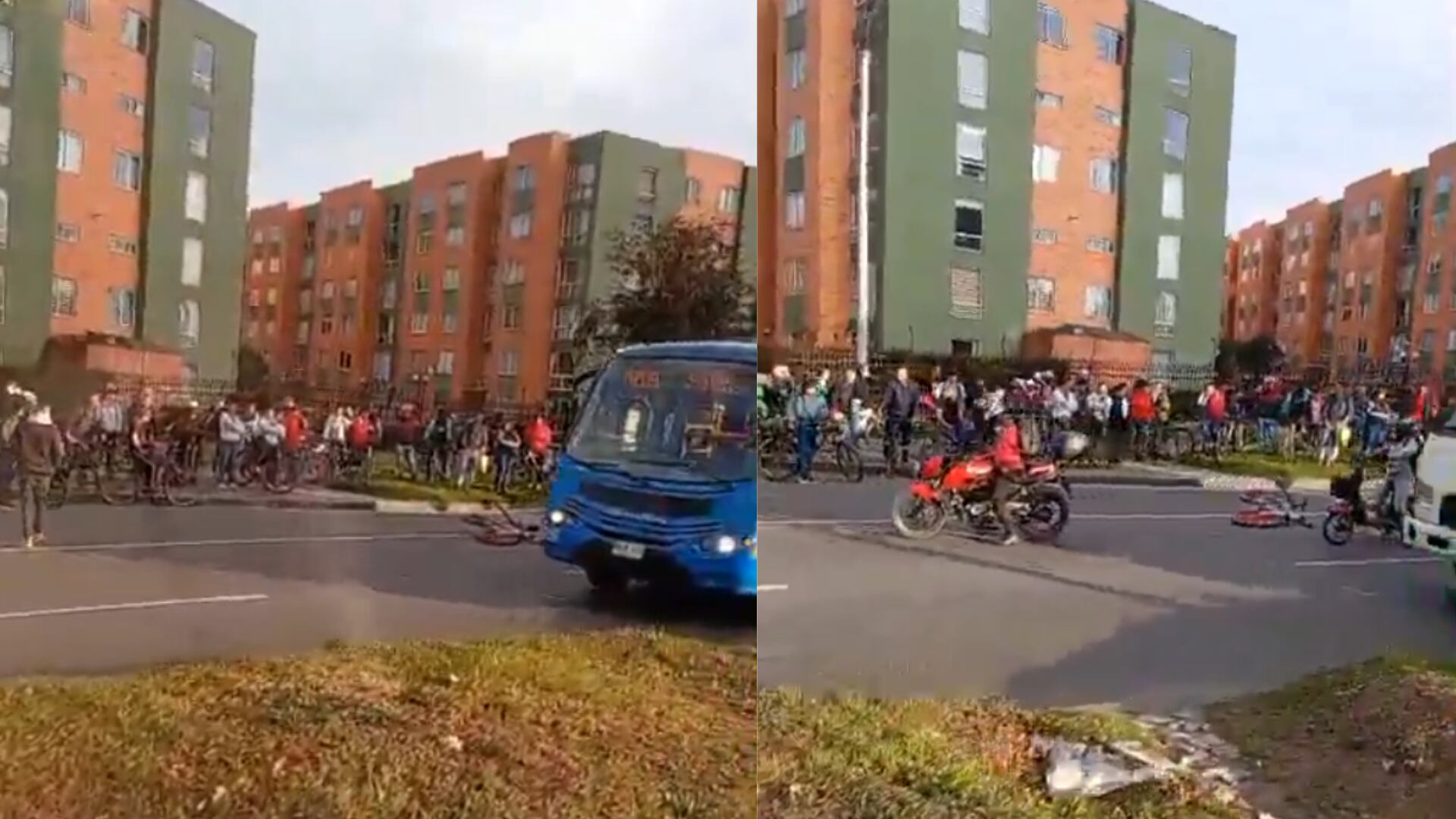 Accidente en Bogotá: Ciclista perdió la vida en Fontibón