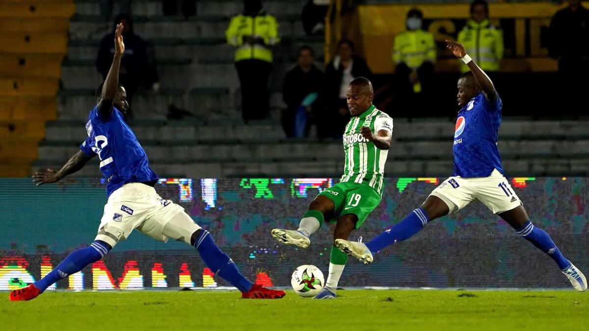Tiempo efectivo de juego: Millonarios vs Nacional, en el que más se jugó