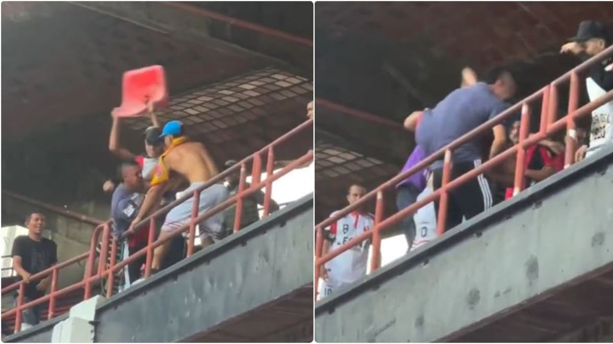 Difunden nuevo video de la paliza a un joven por parte de hinchas de Cúcuta