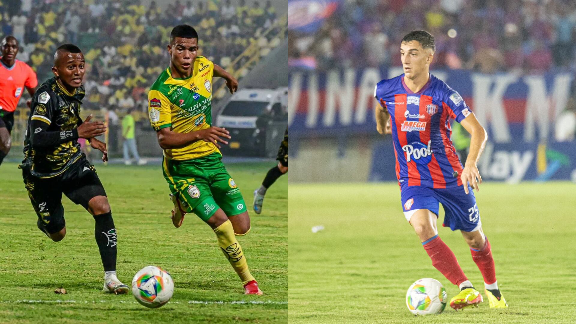 Llaneros y Unión Magdalena - Fotos: Redes sociales de los equipos