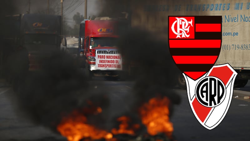Perú arde en llamas, pero Conmebol confirma partidos de Flamengo y River