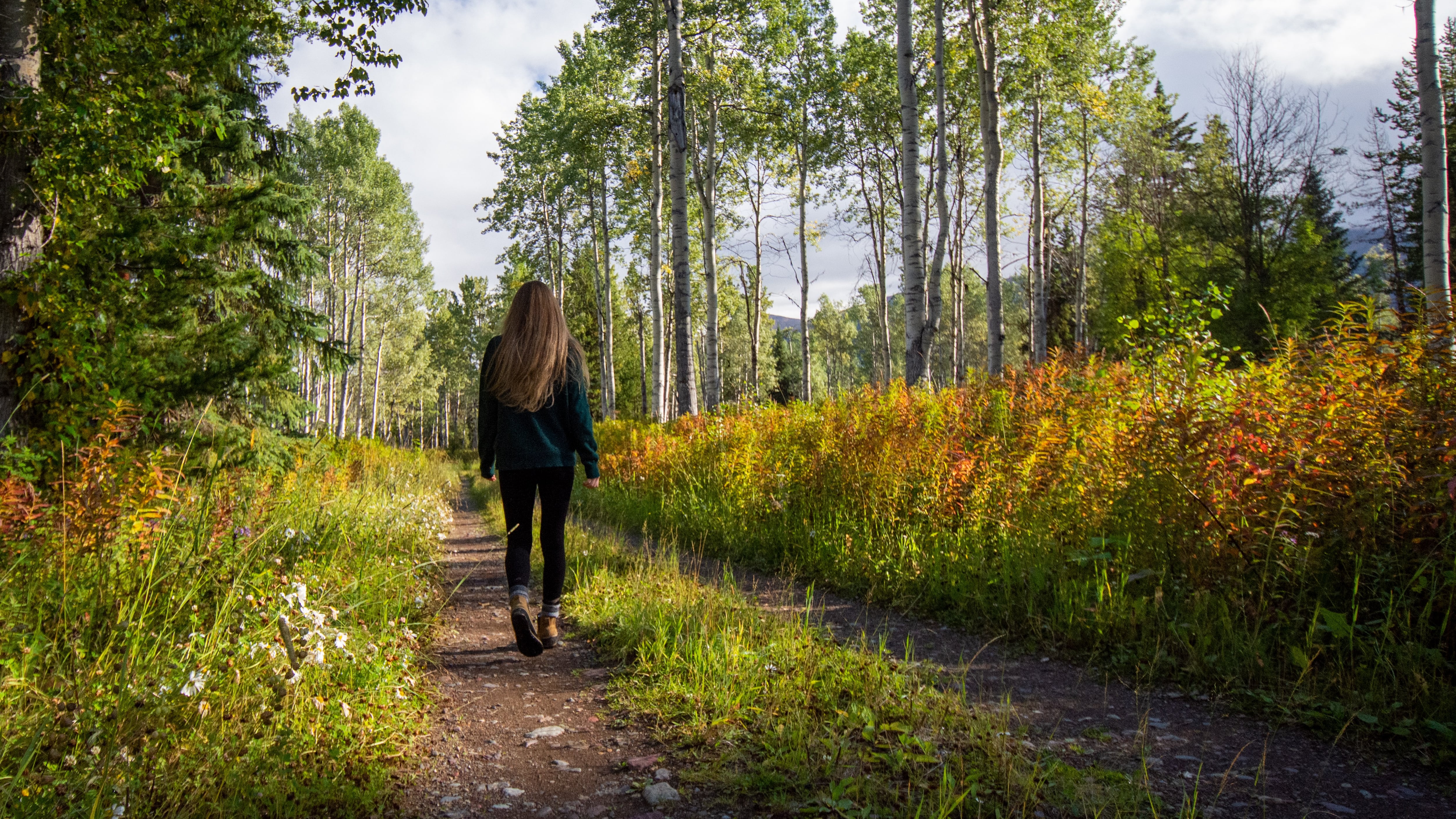 Caminar por la naturaleza