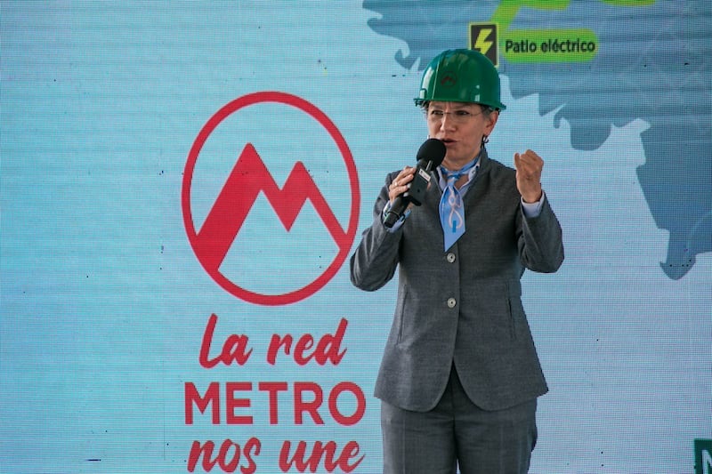 Metro de Bogotá: inauguraron seis nuevos frentes de obra para comenzar a construir viaducto