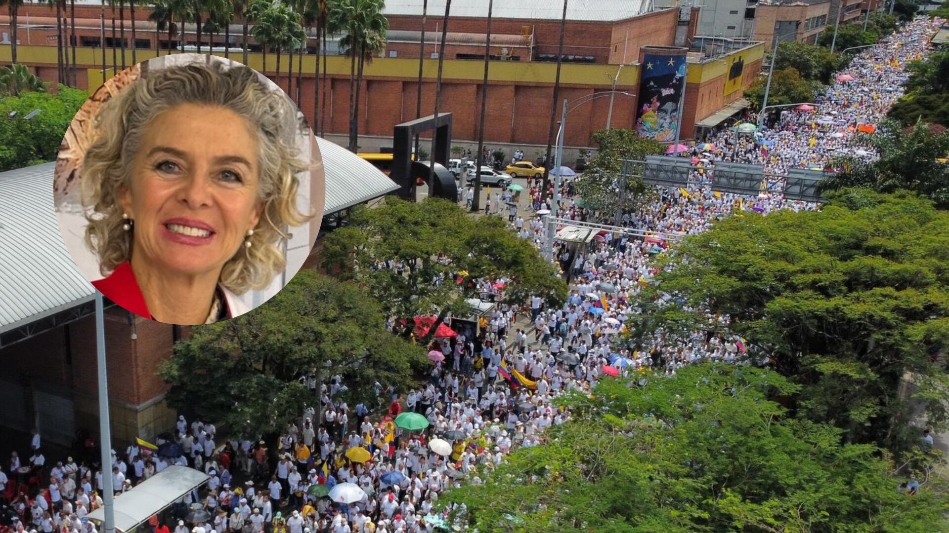 Margarita Rosa de Francisco y la marcha del silencio