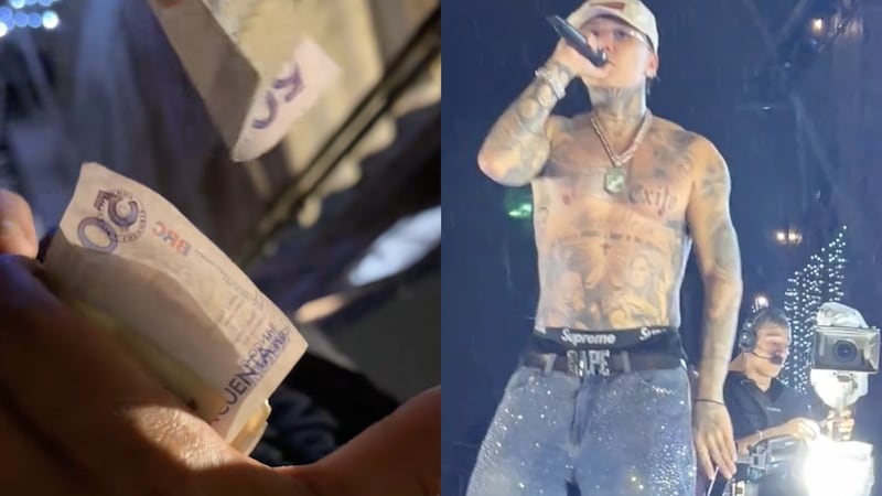 Internautas denuncian que en concierto gratis de Blessd habrían personas cobrando el ingreso