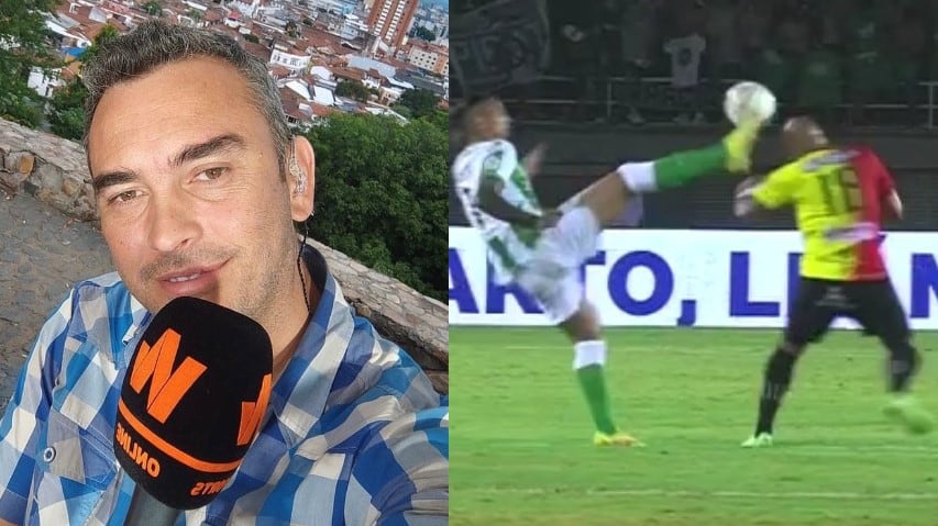 Julián Téllez defendió a Francisco Da Costa por un patadón en Superliga