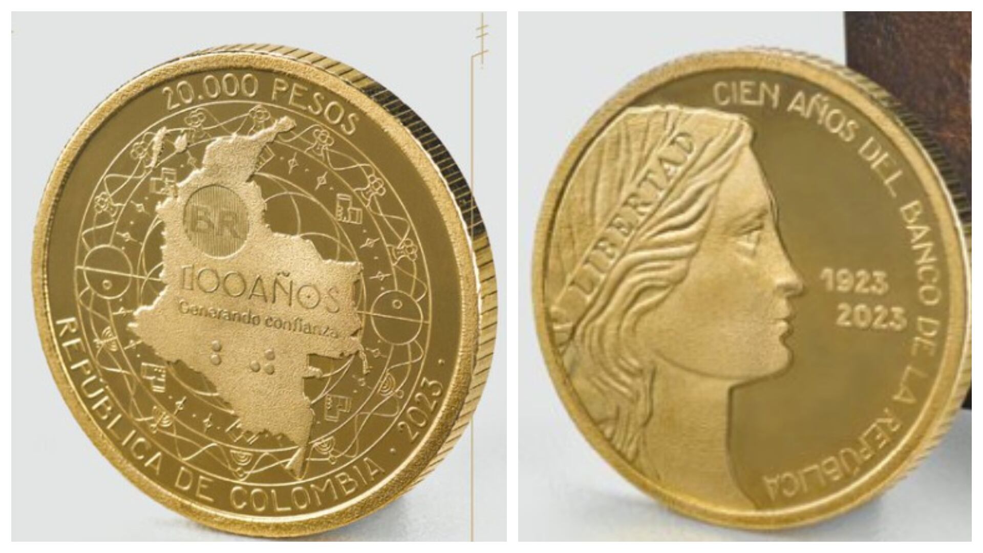 Banco de la República celebra sus 100 años lanzando moneda conmemorativa de 20 mil pesos, así la puede conseguir (Banco de la República)