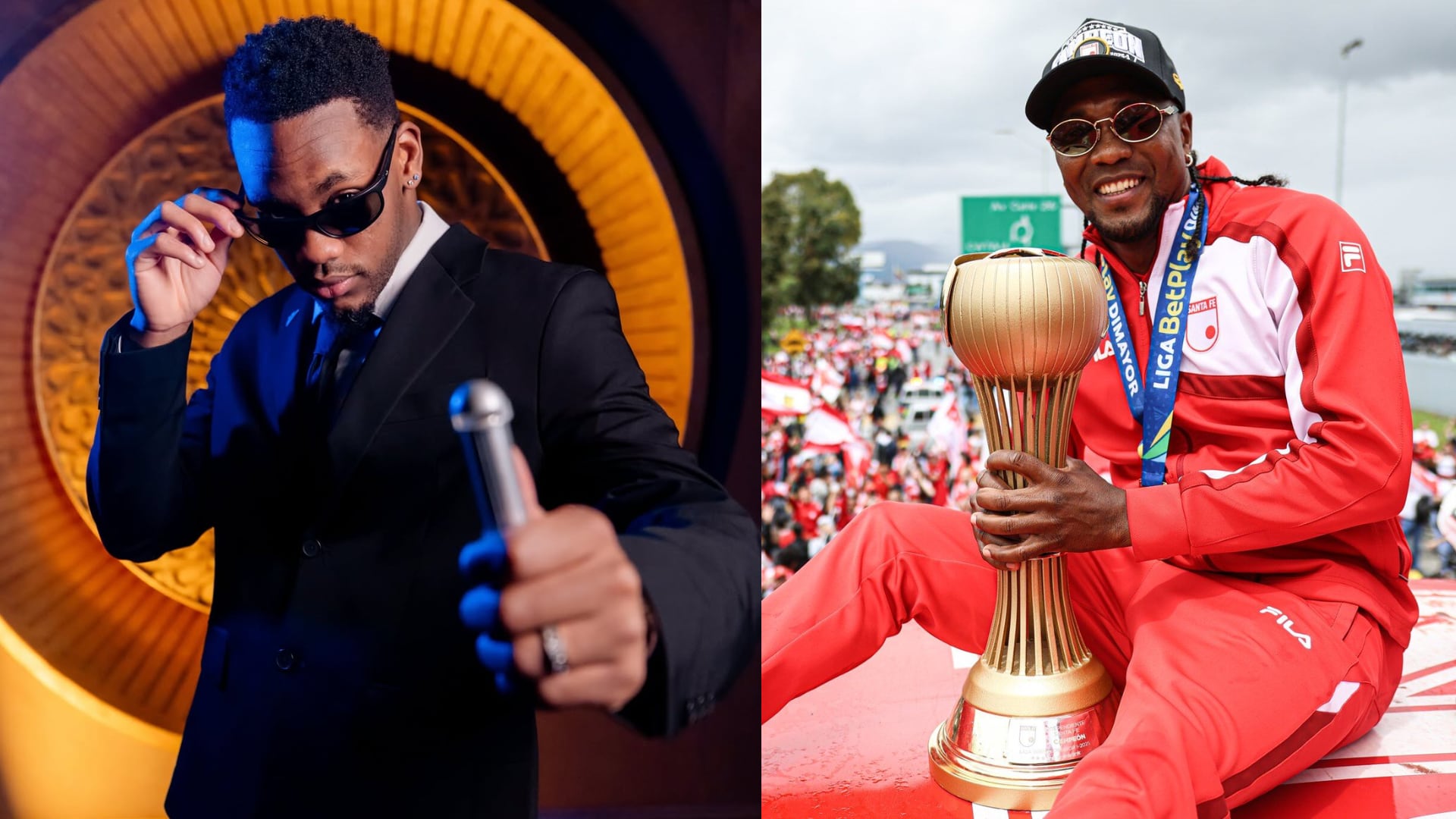 Jhon Jáder Durán felicitó a Hugo Rodallega por el título con Santa Fe y él aprovechó para darle un consejo