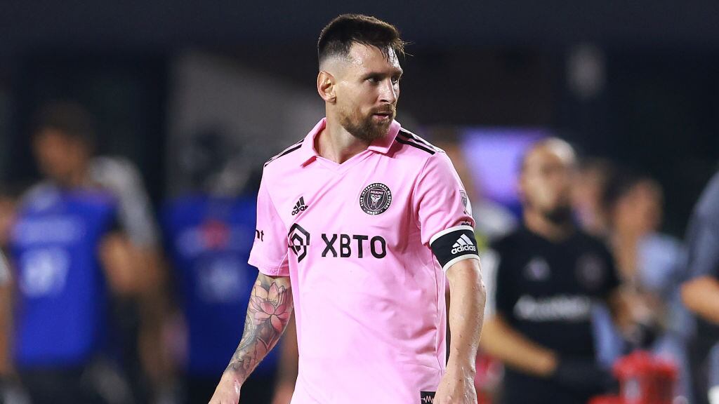 Messi reaccionó a los empujones al retorno del Inter de Miami a la cola de la MLS
