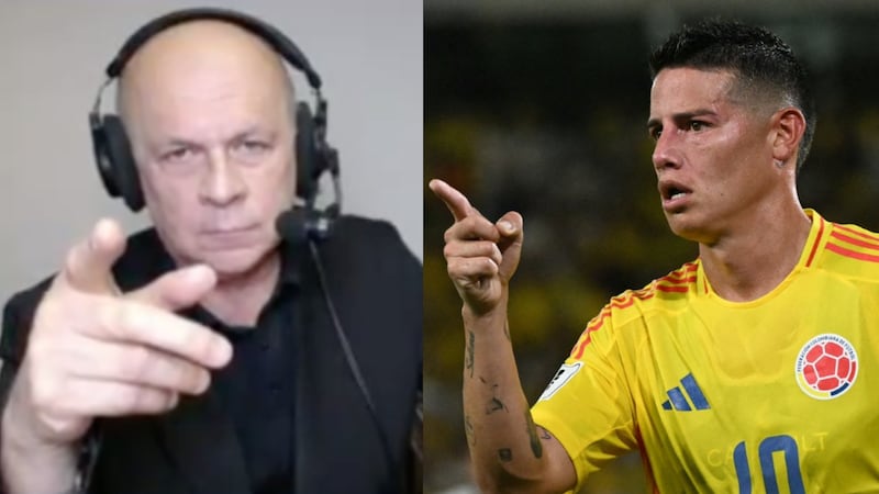 Carlos Antonio Vélez aseguró que James no se va a retirar: “Cobrando fortunas y jugando 95 minutos al mes ¿Cómo se va a ir?"