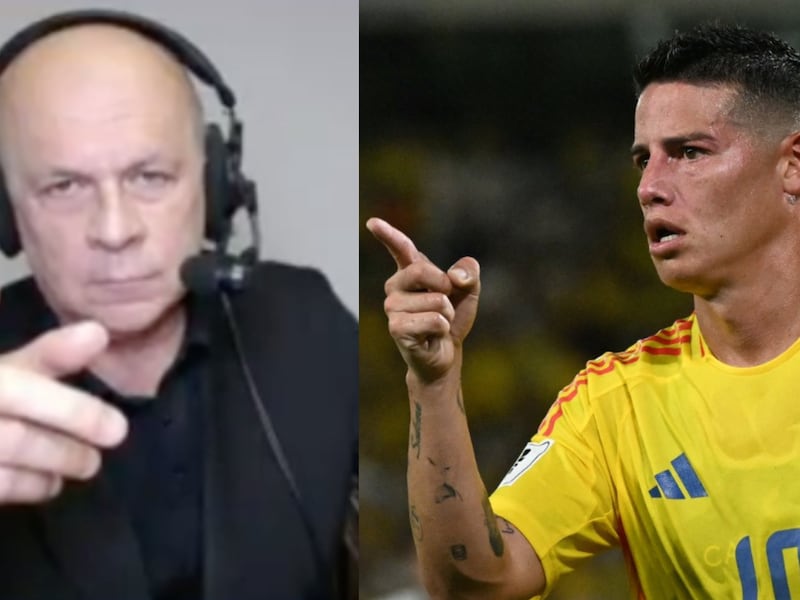 Carlos Antonio Vélez aseguró que James no se va a retirar: “Cobrando fortunas y jugando 95 minutos al mes ¿Cómo se va a ir?"