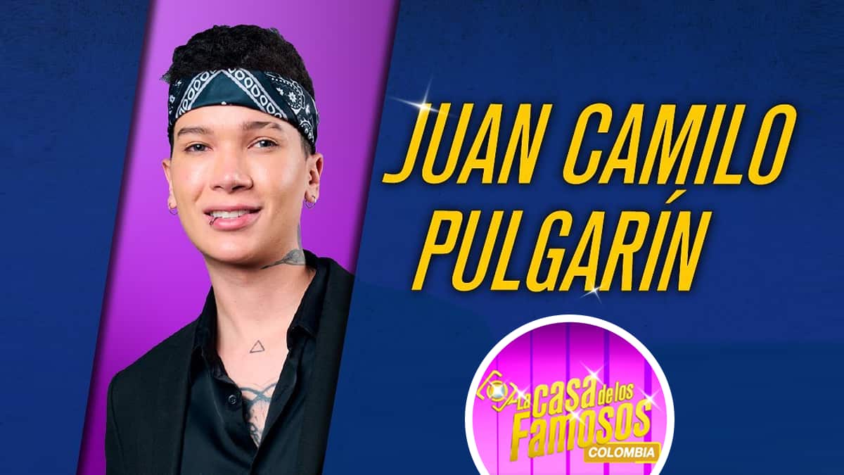 Juan Camilo Pulgarín desde las redes sociales de La casa de los Famosos Colombia