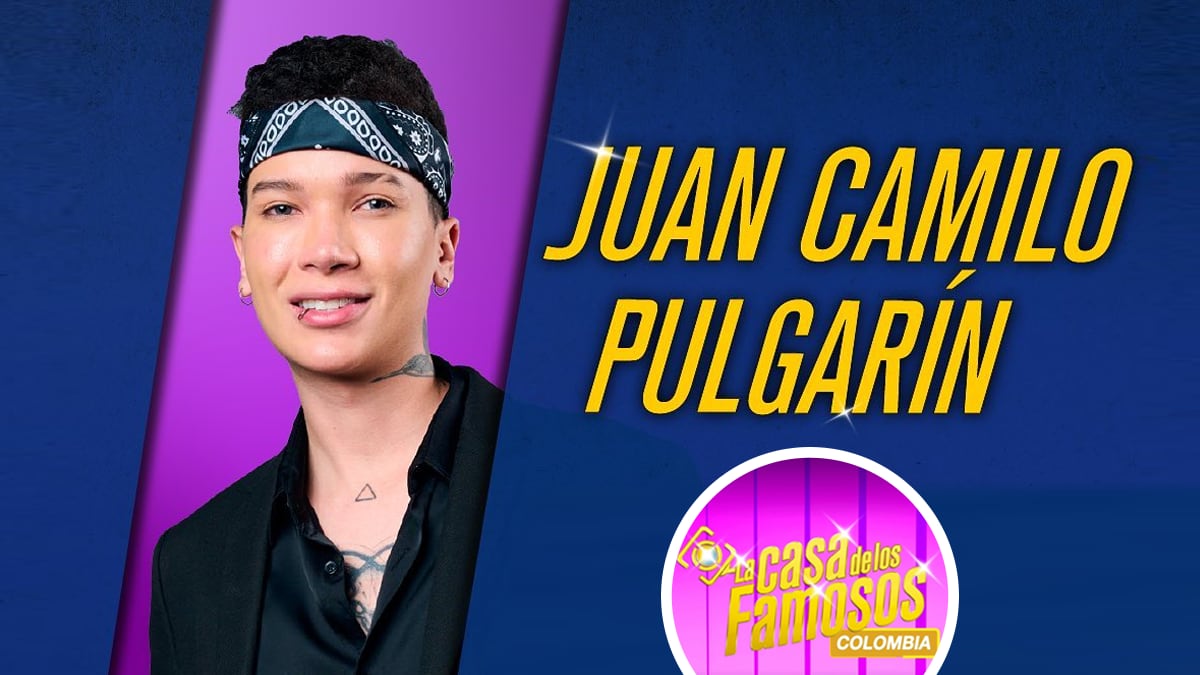 Juan Camilo Pulgarín desde las redes sociales de La casa de los Famosos Colombia