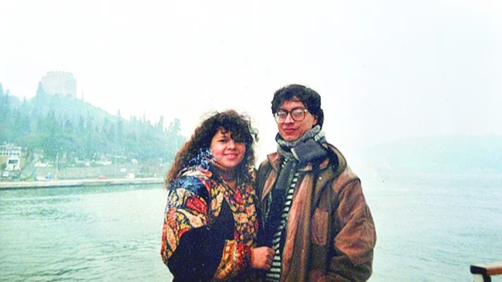 En la imagen, Mary Luz Herrán y Gustavo Petro, mientras estuvieron casados. Foto: archivo particular