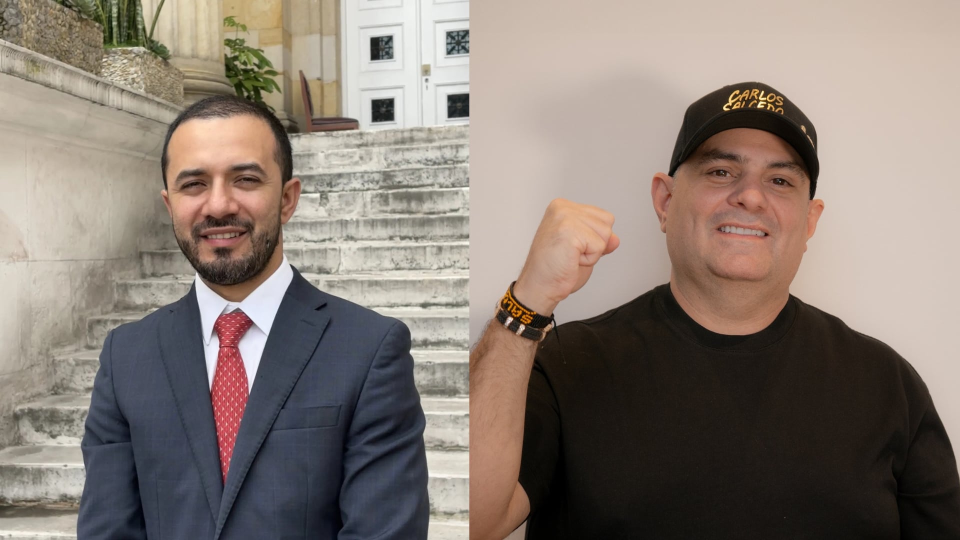 Diógenes Quintero y Carlos Salcedo.