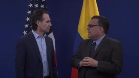 Alcalde de Medellín y embajador de Estados Unidos