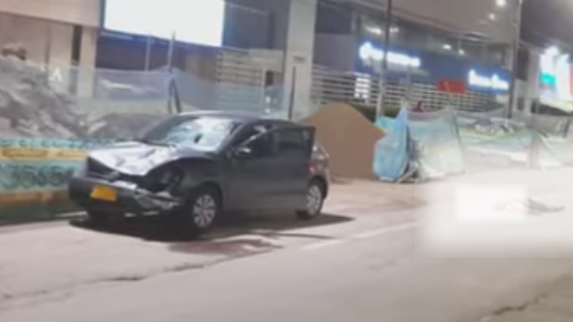 Accidente de tránsito en Bogotá.