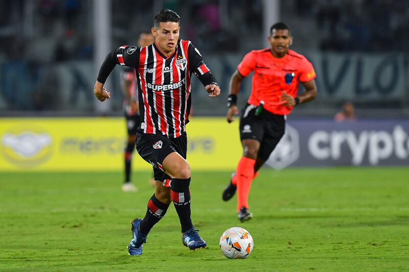 James Rodríguez en la Copa Libertadores