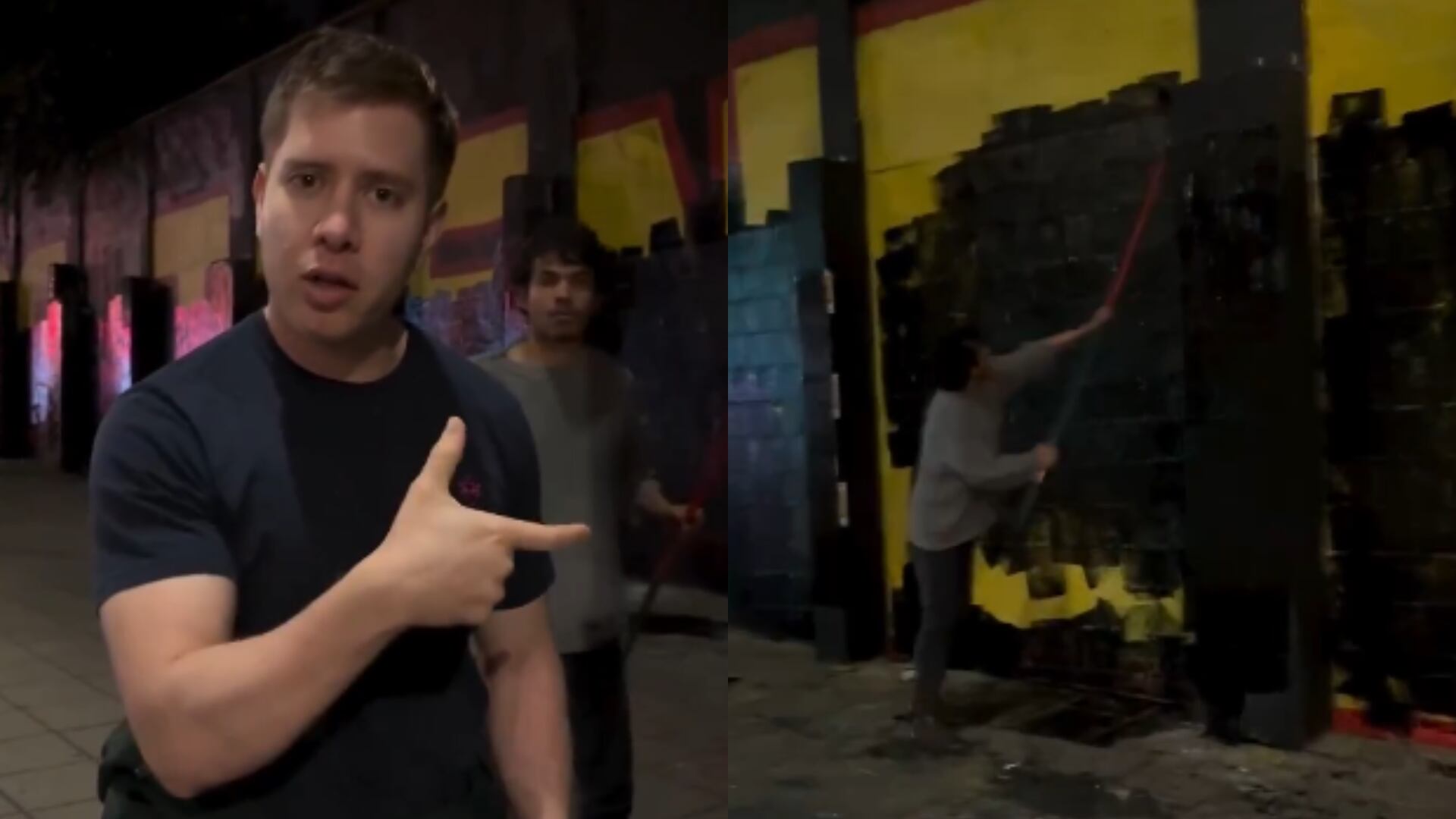 En Bogotá también mandaron a tapar el mural de “las cuchas tienen razón” ¿Fue Galán?