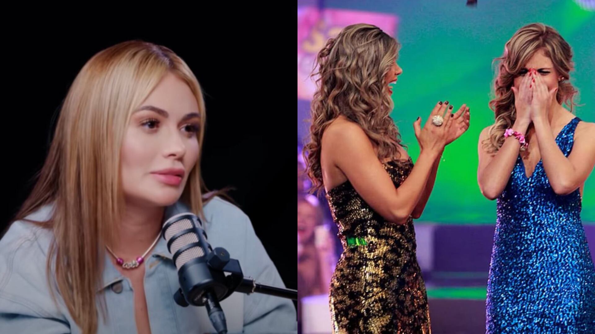 Sara Uribe y Angelica Jaramillo en Protagonistas de Nuestra Tele de RCN