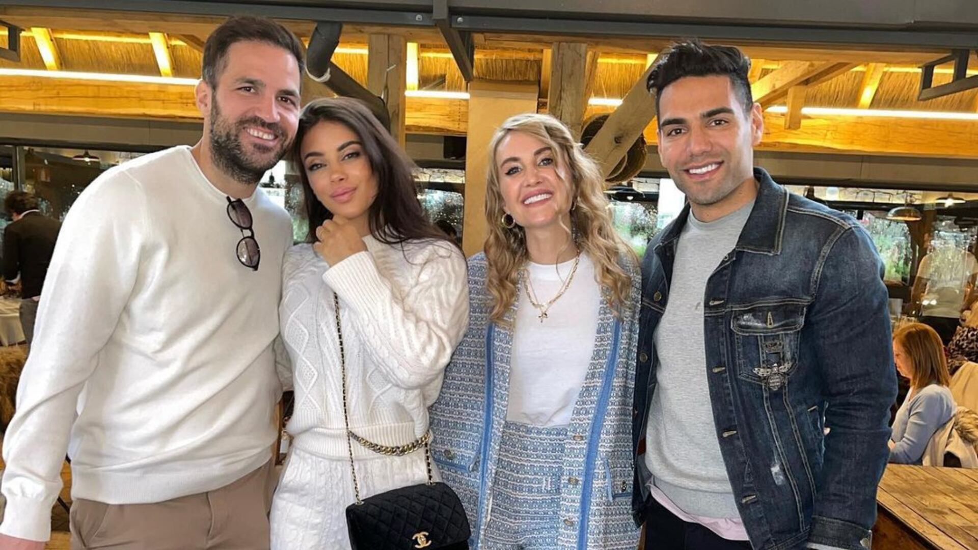 Radamel Falcao García se despidió del histórico jugador español que se retiró.