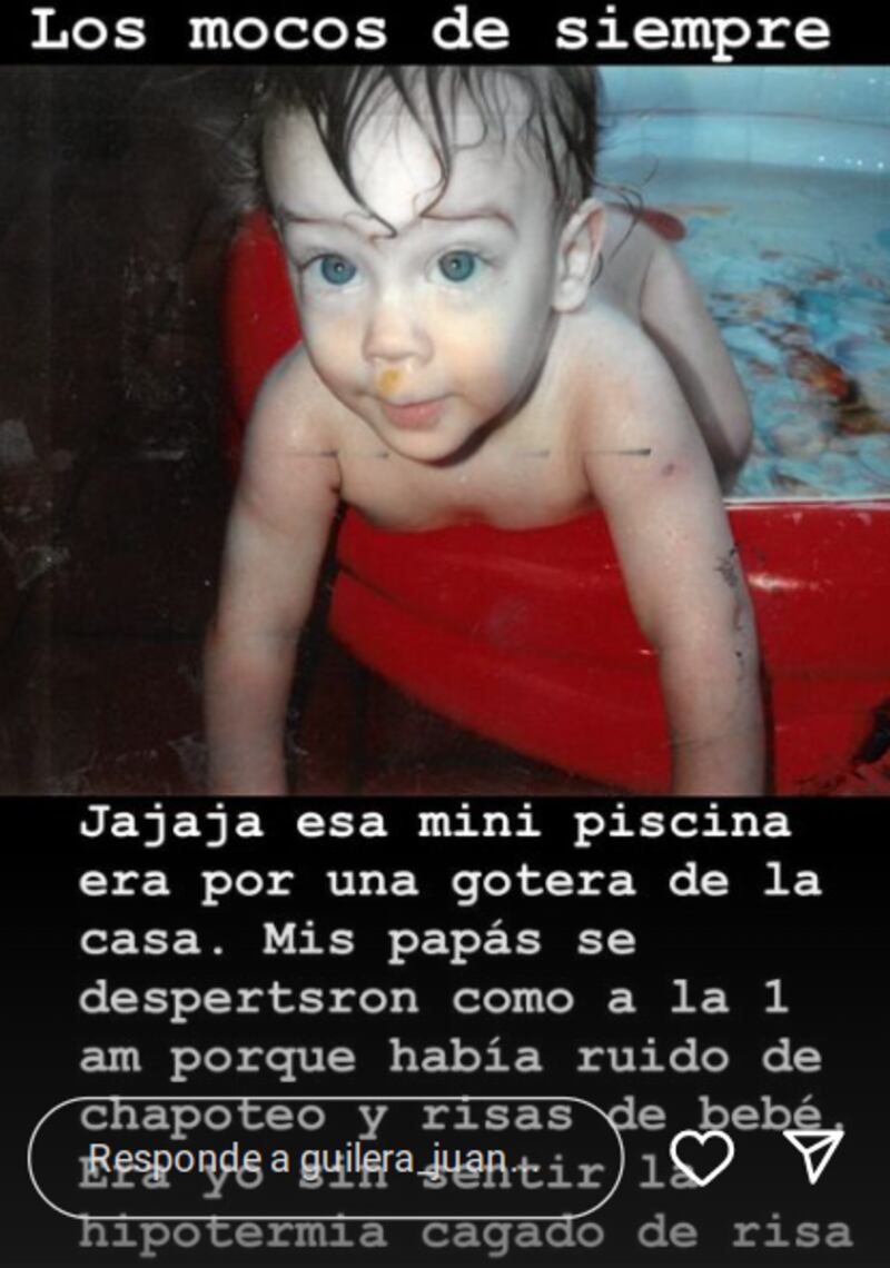 Juan Guilera de niño