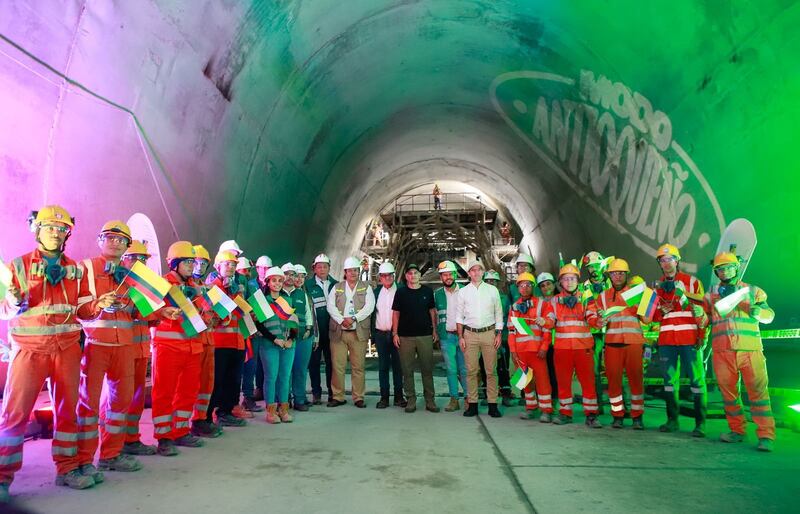 Túnel del Toyo conectará a Antioquia con el mar.