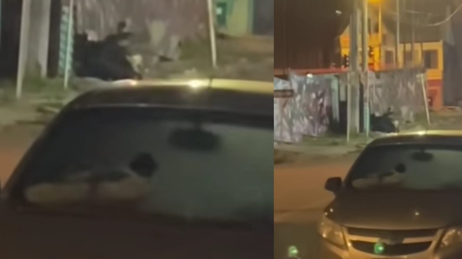 Pillaron a pareja teniendo relaciones en plena calle