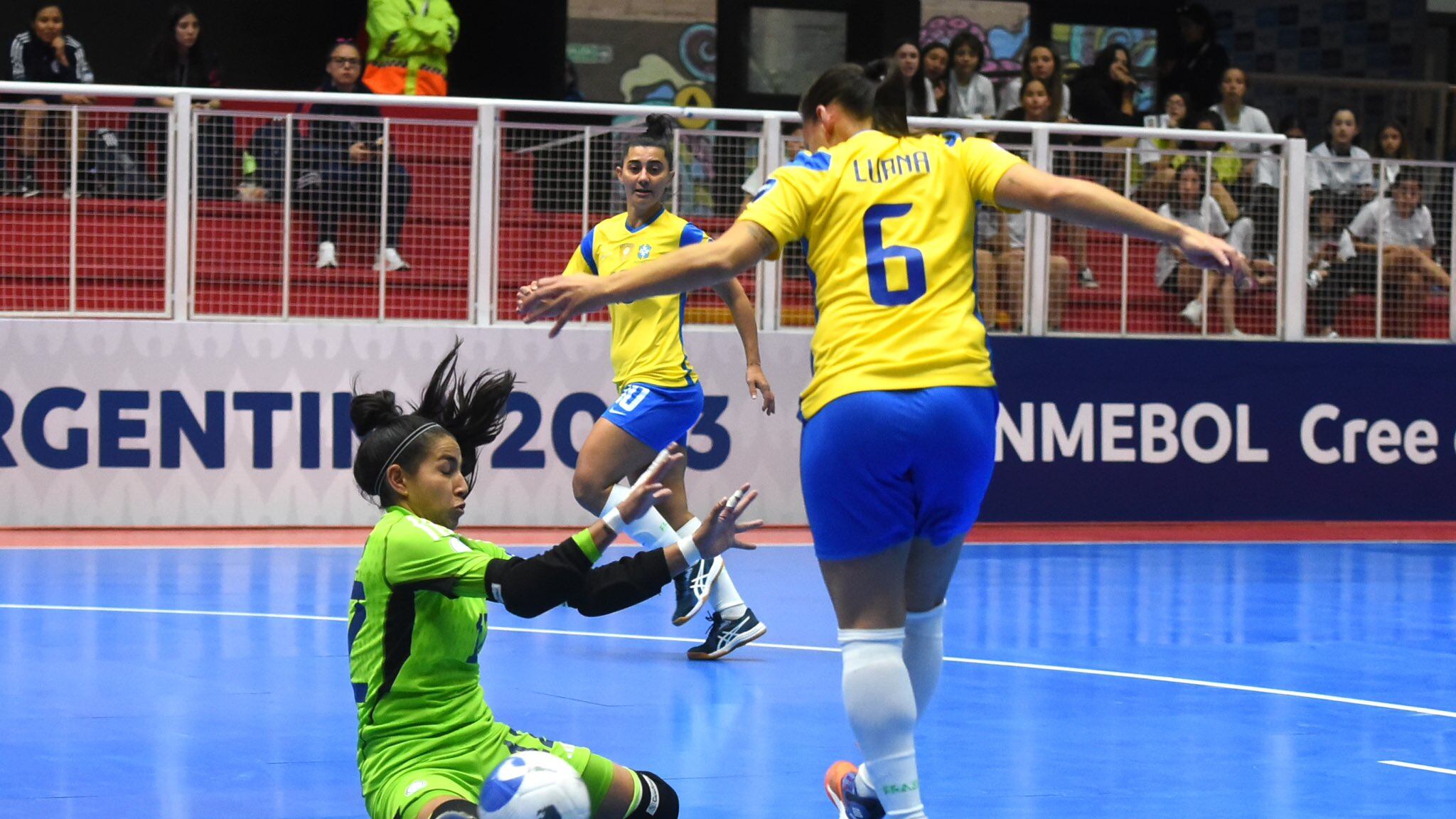 Colombia femenina quedó eliminada de Copa América de Futsal con gran tunda de Brasil