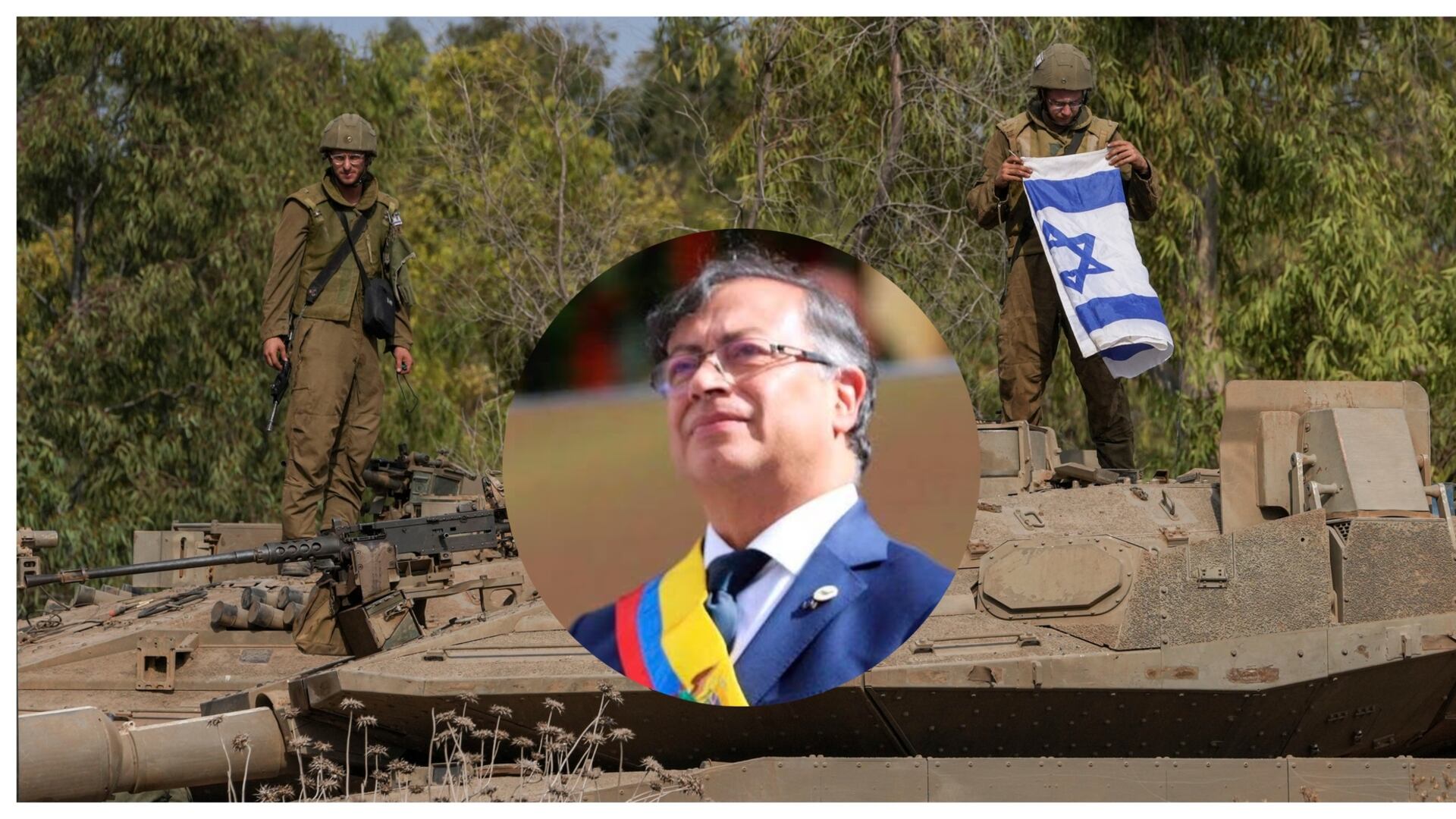 Piden a Petro que se solidarice con Israel (Archivo Metro World)