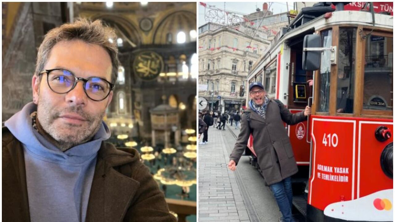 El animador de Caracol se encuentra de vacaciones por Europa.