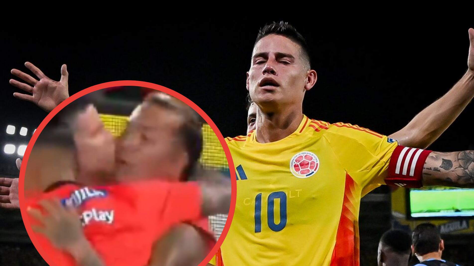 Dayro Moreno y James