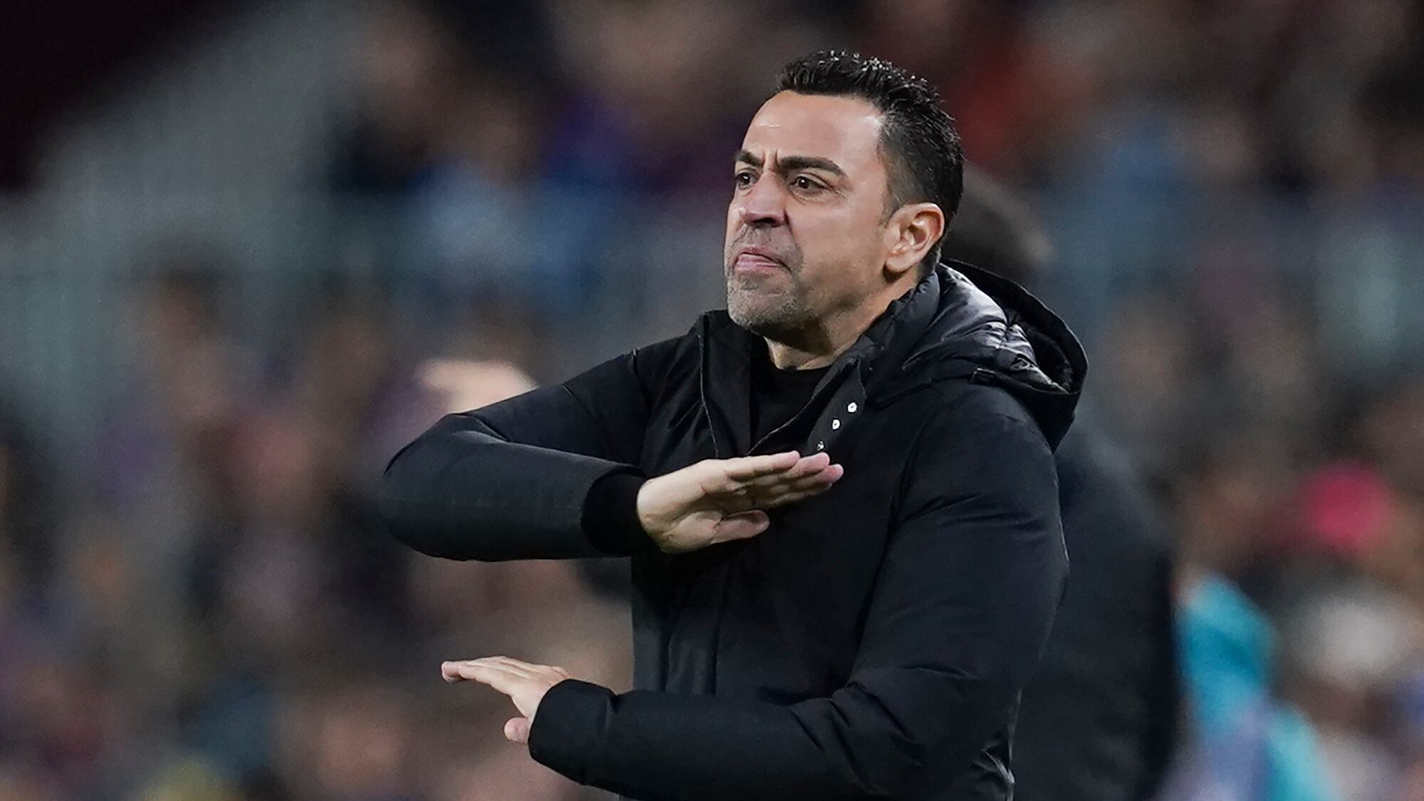 técnico del Barcelona Xavi Hernández