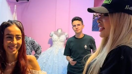 ‘Barbie colombiana’ le cumplió el sueño de boda a una mujer con cáncer antes de morir