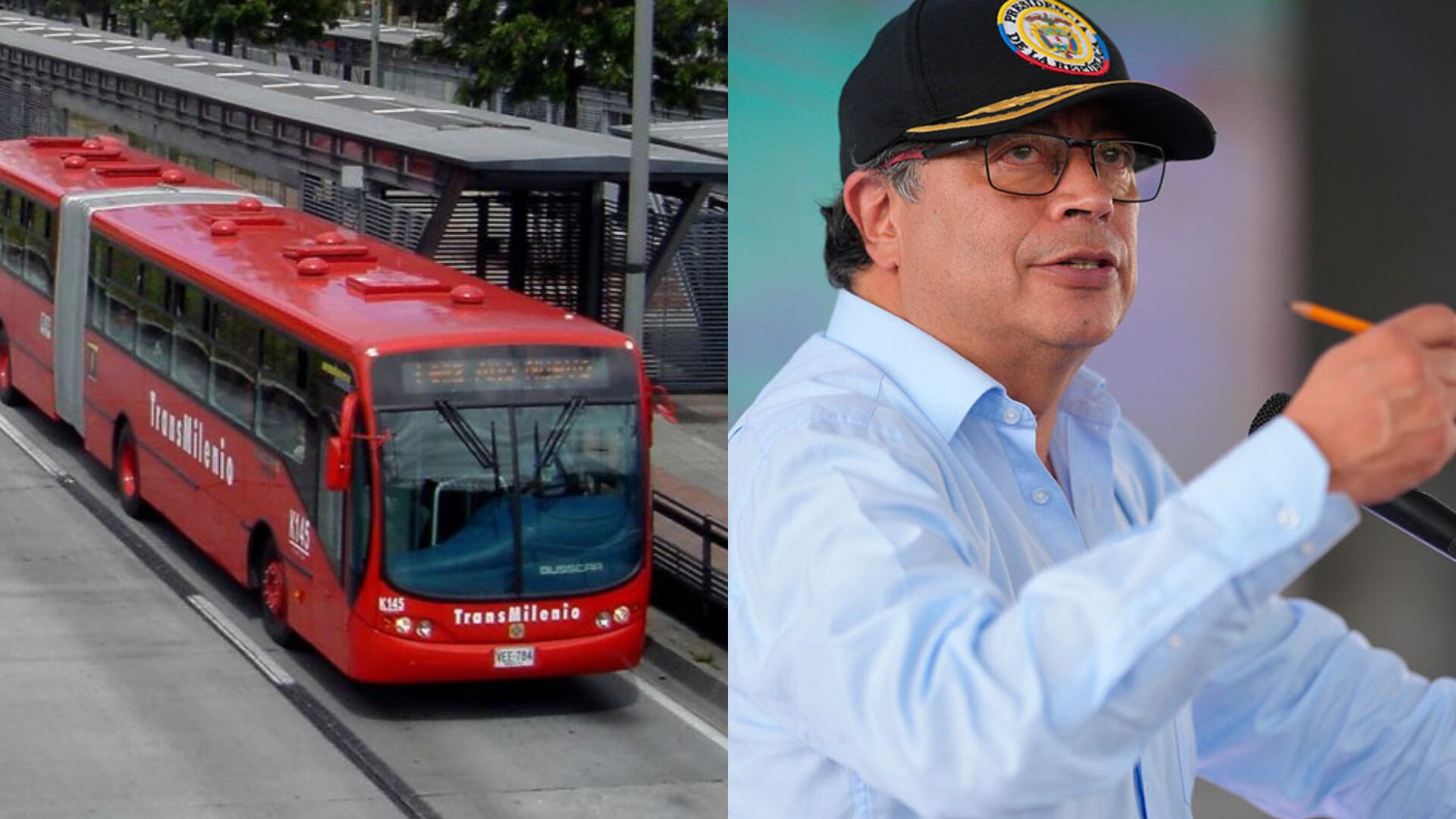 Petro dio una idea para tener transporte gratuito: pagar una cuota en la factura de la luz