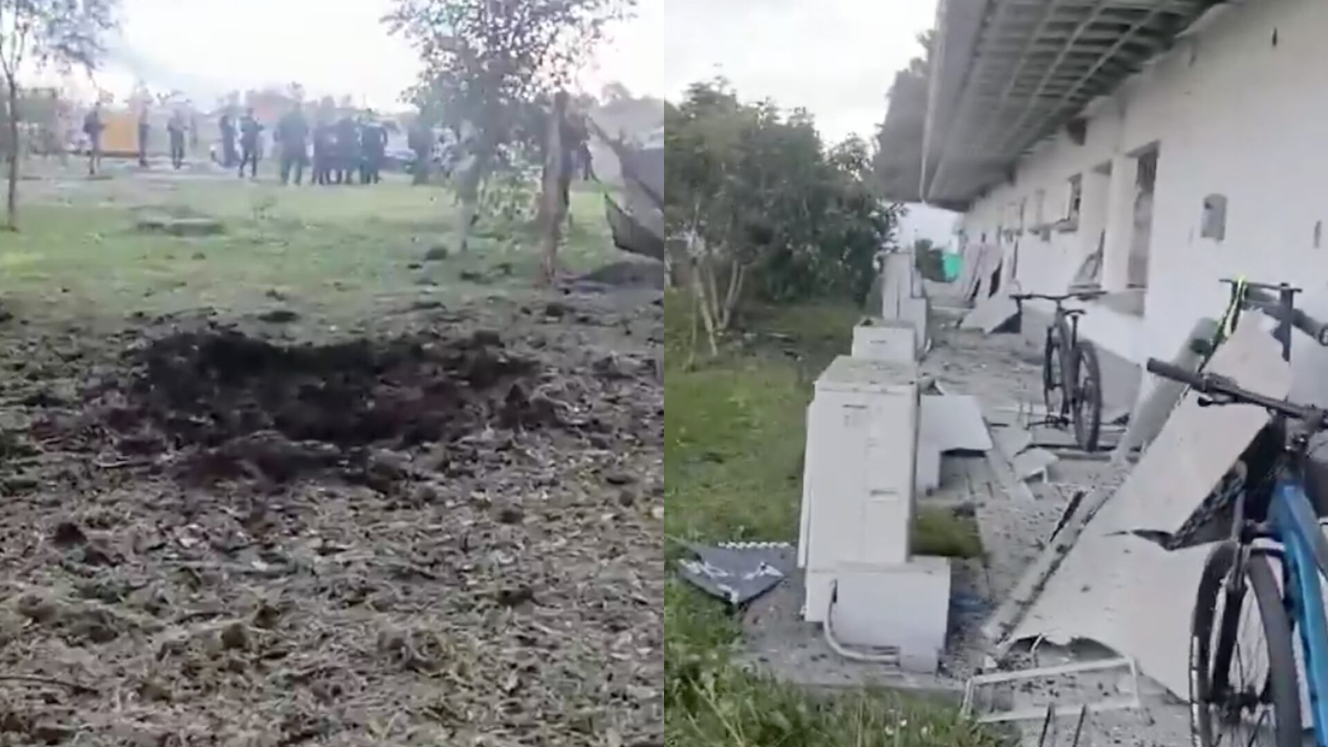 Con un dron atentaron en contra de la estación de Policía de Popayán