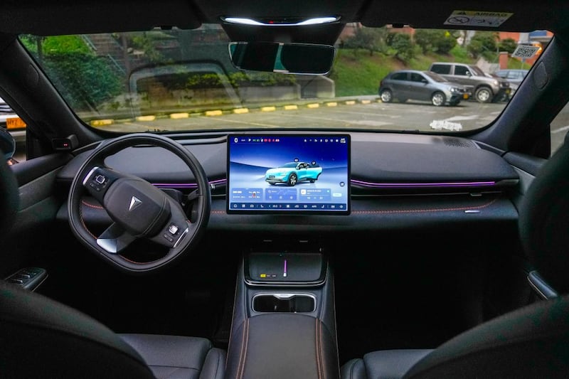 Camioneta eléctrica.