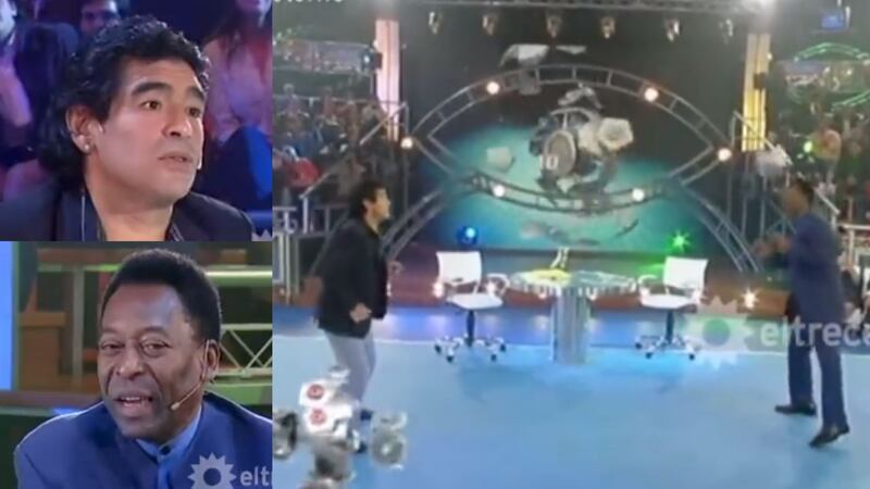 Pelé y Maradona juntos: Recuerdo del emotivo encuentro de los dos astros del fútbol