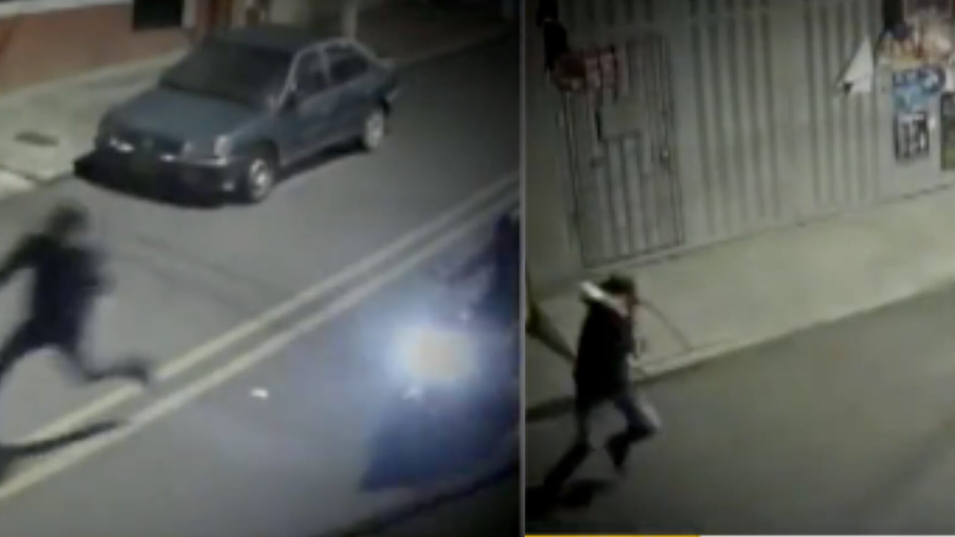 Hombre utilizó un cuchillo para amenazar a ladrones en Bogotá