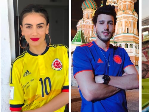 Al ritmo de vallenato, famosos celebran la victoria de Colombia en el Mundial de Rusia