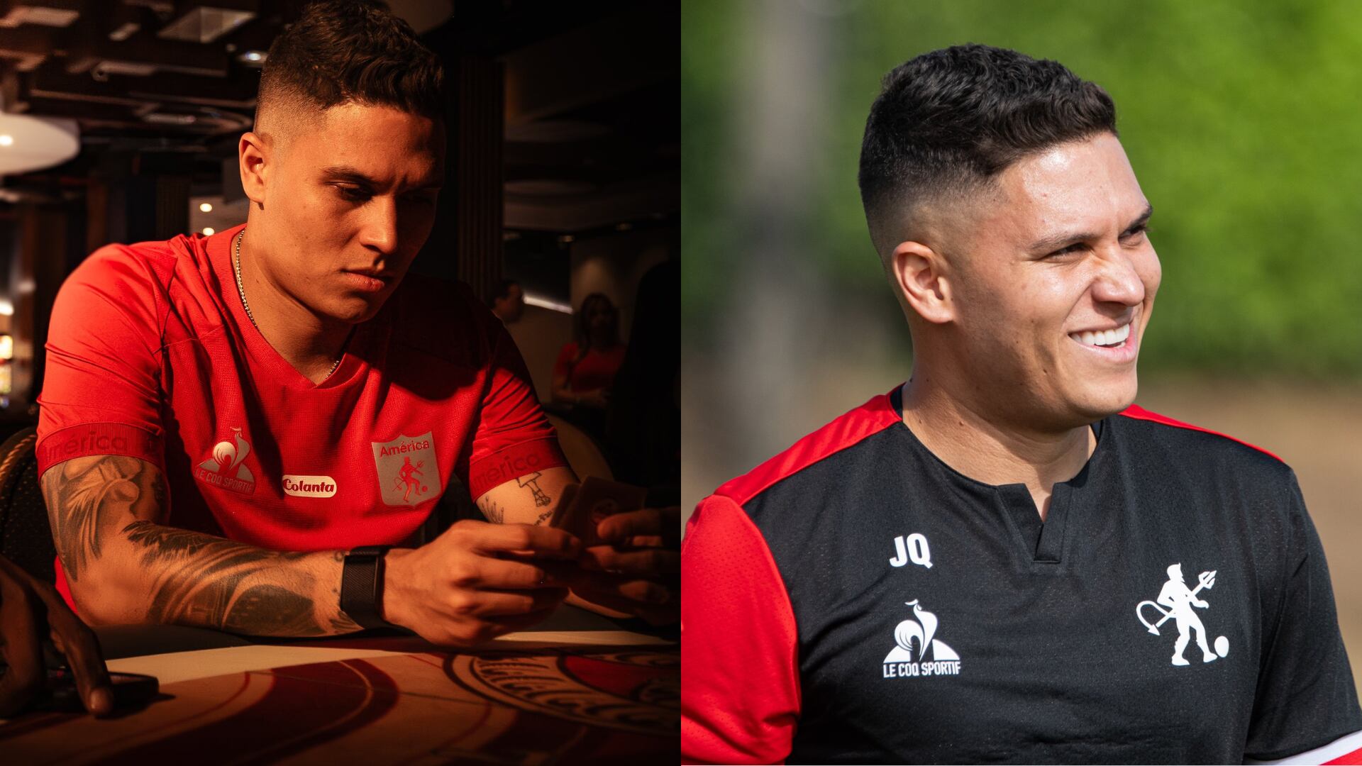 Juan Fernando Quintero - Fotos: Redes sociales del América de Cali