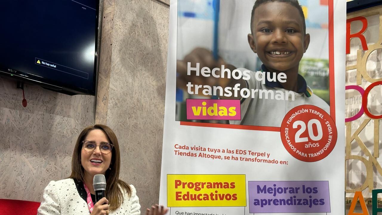 La misión de la Fundación Terpel es
educar para transformar vidas