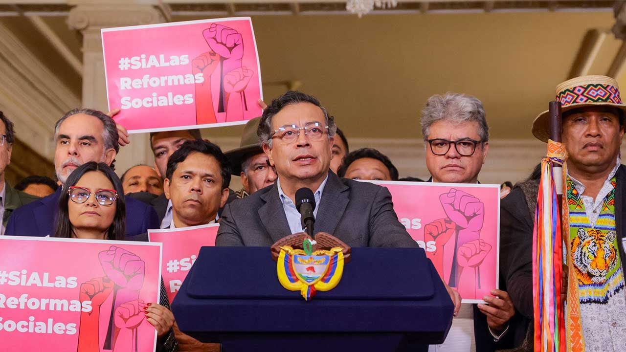 Gustavo Petro marchas hoy 18 de marzo 2025