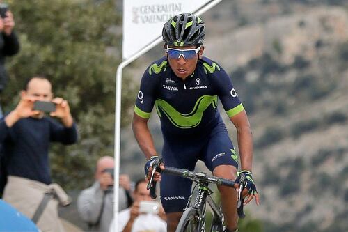 Apareció el Movistar en el Giro y Nairo promete más para el domingo