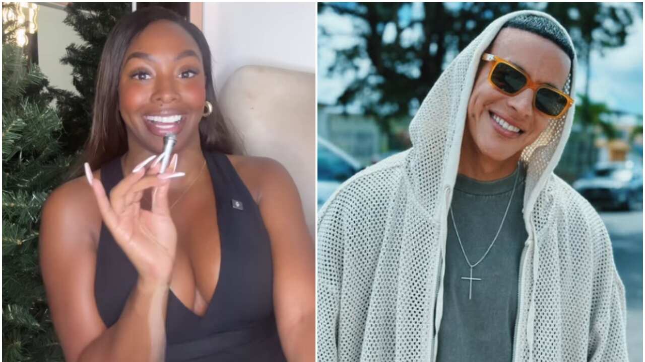 Karen Sevillano y Daddy Yankee desde sus redes sociales.